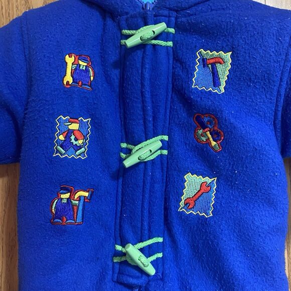 Vintage Arctic Racer Baby 24 Months Embroidered Snowsuit - Picture 6 of 8